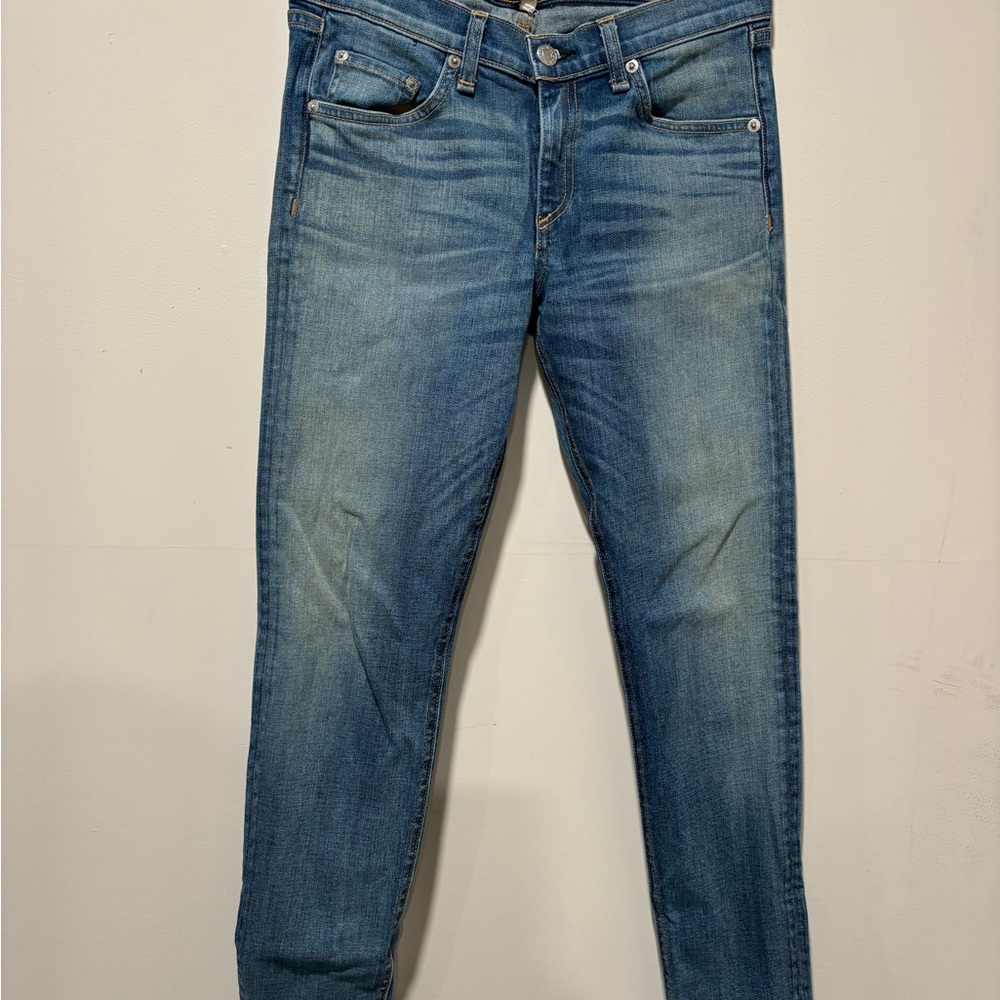rag & bone Light Blue Slim Jeans